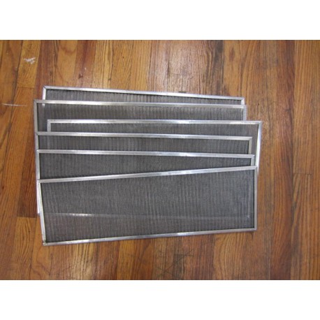24-18 X 7-12 X 14 Aluminum Filter Pack Of 6 - New No Box
