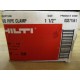Hilti 00371561 Rigid Pipe Clamp 1-12 Inch (Pack of 50)