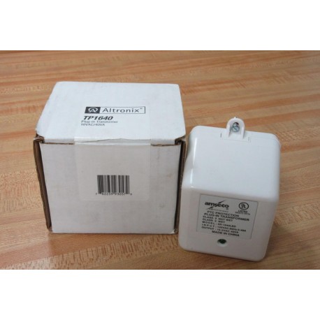 Altronix TP1640 Plug-In Transformer XR-1640LED