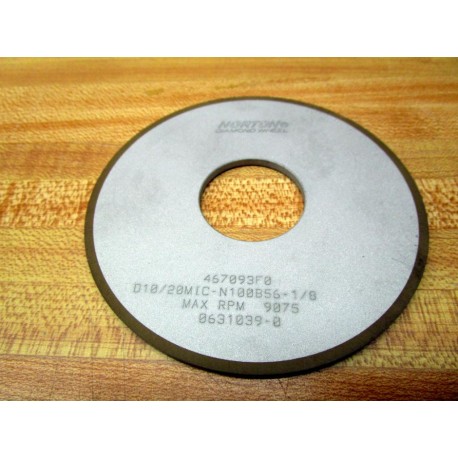 Norton D1020MIC-N100B56-18 Diamond Grinding Wheel D1020MICN100B5618 - New No Box