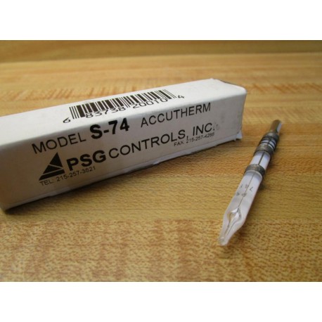 PSG Controls S-74 Thermometer S74