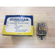 Guardian Electric 1210-3C-120A Enclosed Plug-In Relay 12103C120A