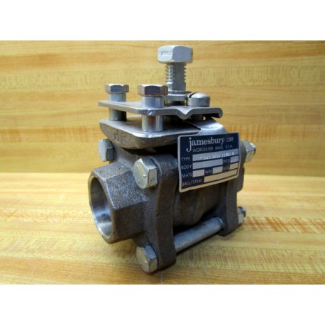 Jamesbury 1" BWS 3600 TTMOD B Valve 1BWS3600TTMODB - New No Box