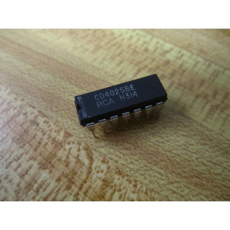 RCA CD4025BE Integrated Circuit (Pack of 3)