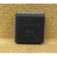 Motorola MC68HC705C8ACFN Integrated Circuit (Pack of 3)