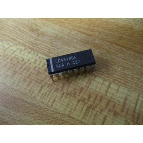 RCA CD4518BE Integrated Circuit (Pack of 4)