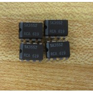 RCA SK3552 Integrated Circuit (Pack of 4)