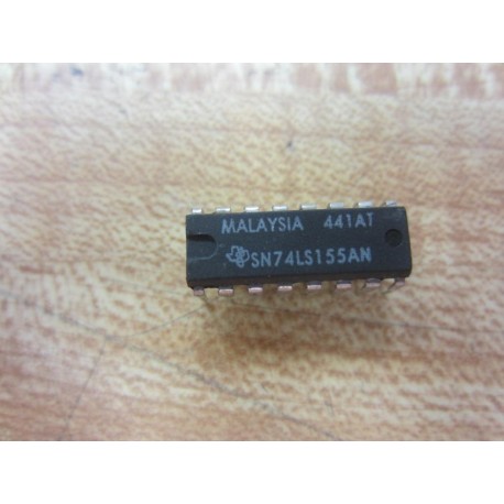 Texas Instruments SN74LS155AN Integrated Circuit (Pack of 3)