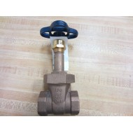 Nibco T-134 SP-80Bronze Gate Valve - Size 1" Threaded - New No Box