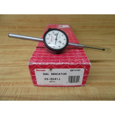 Starrett 25-2041 J Dial Indicator 252041J