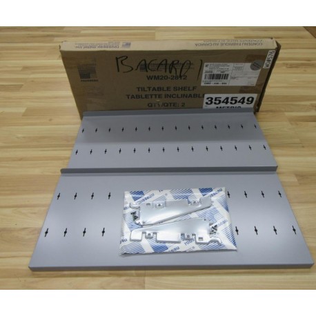 Rousseau WM20-2812 Tiltable Shelf WM202812 (Pack of 2)