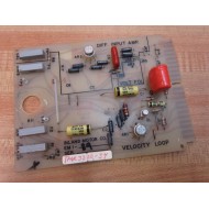 Inland Motor EMI-89 Velocity Loop Board 33647-3 Color of Board May Vary - Used