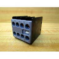 Siemens 3RH2911-1GA04 Aux. Switch 3RH29111GA04 - Used