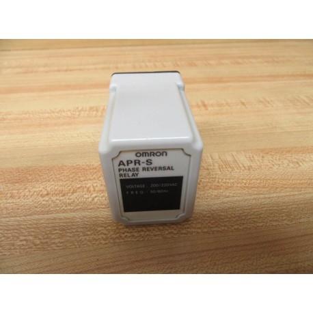 Omron APR-S Phase Reversal Relay APRS - New No Box