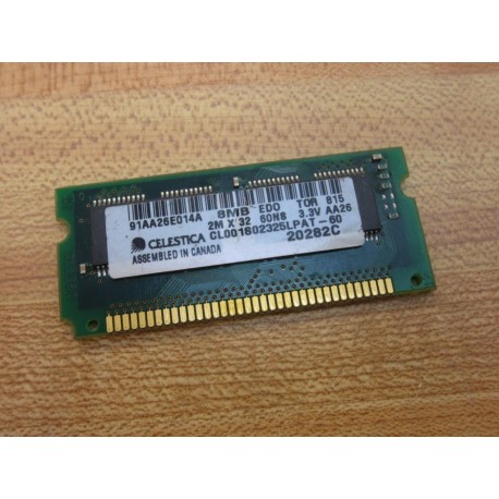 Celestica CL001802325LPAT-60 Memory Board CL001802325LPAT60 - Used