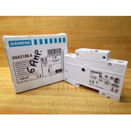 Siemens 5SX2106-6 Circuit Breaker 5SX21066 6A