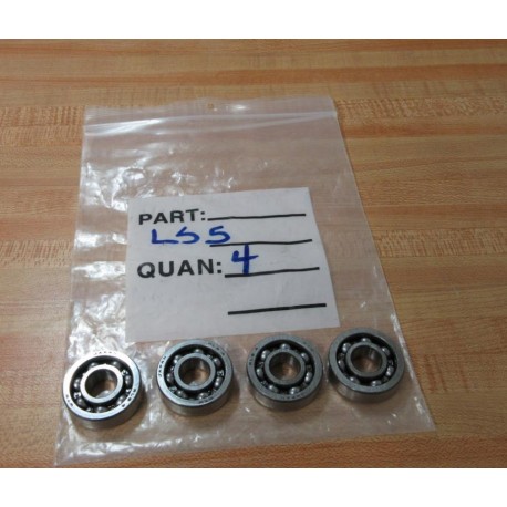 WTW RLS 4 Deep Groove Bearing LS5 (Pack of 4) - New No Box