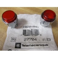 Telemecanique ZB2BV041 Pilot Light 27704 Obsolete, Red (Pack of 2)