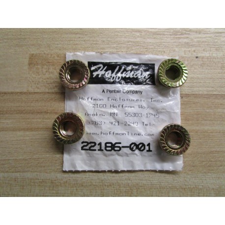 Hoffman 22186-001 Nuts (Pack of 4)
