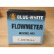 Blue White Industries F-40375LN-8 Flowmeter F40375LN8