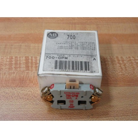 Allen Bradley 700-CPM Contact Cartridge 700CPM