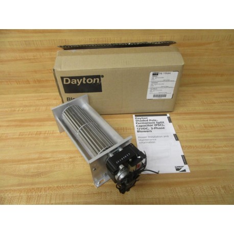 New Dayton 1TDU4A Shaded Pole Split 115v Capacitor Blower 1/70 HP 105 CFM 