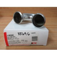 Keeney 10293PC J-Bend Lo Inlet