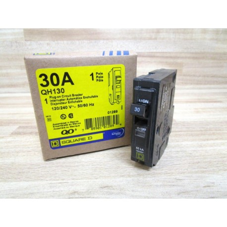 Square D QH130 Circuit Breaker