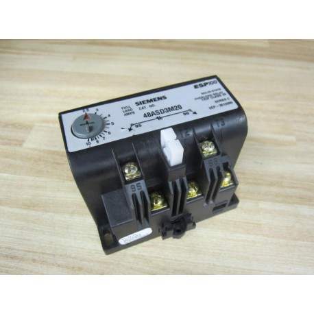 Siemens 48ASD3M20 ESP100 Overload Relay 2.5-10A - New No Box