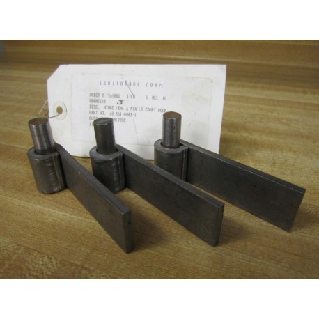 Limitorque 60-561-0003-1 Hinge 6056100031 (Pack of 3) - New No Box