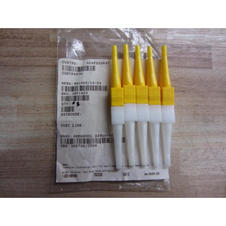 Amphenol M8196914-04 InsertionExtraction Tool (Pack of 5) - New No Box