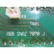 ABB SNAZ-7070 Circuit Board SNAT-7070 - Used