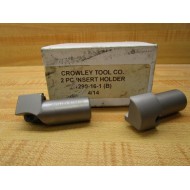 Crowley Tool 1290-16-1 Circular Insert Holder 1290161 (Pack of 2)