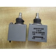 Allen Bradley Z-18210 Operator Head For Limit Switch Z18210 (Pack of 2) - Used