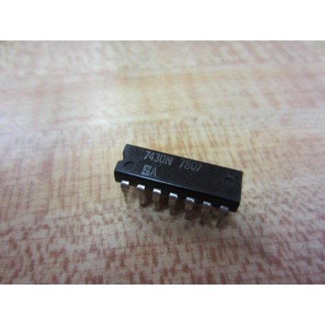 Signetics 7430N Integrated Circuit (Pack of 5)