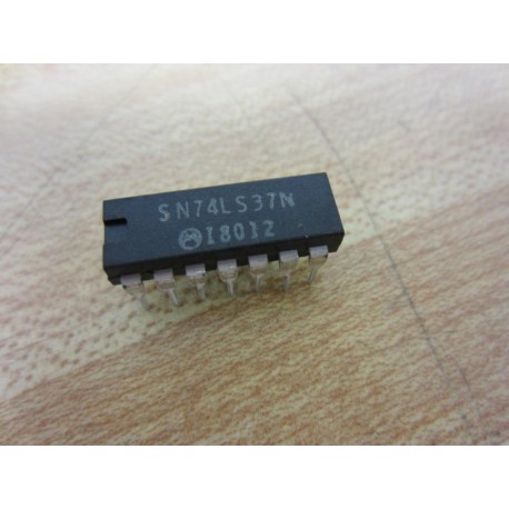Motorola SN74LS37N Integrated Circuit (Pack of 4)