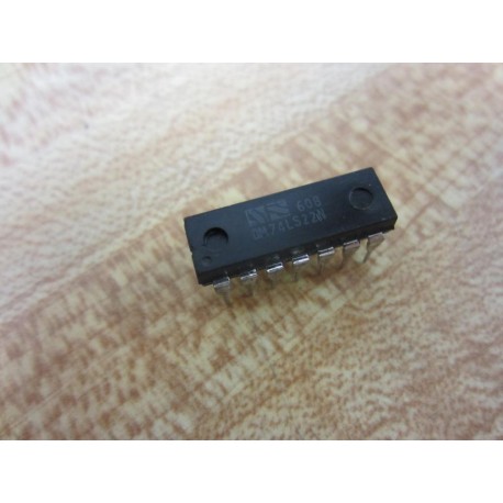 National Semiconductor DM74LS22N Integrated Circuit (Pack of 3)