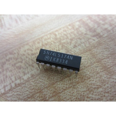 Motorola SN74LS174N Integrated Circuit (Pack of 4)
