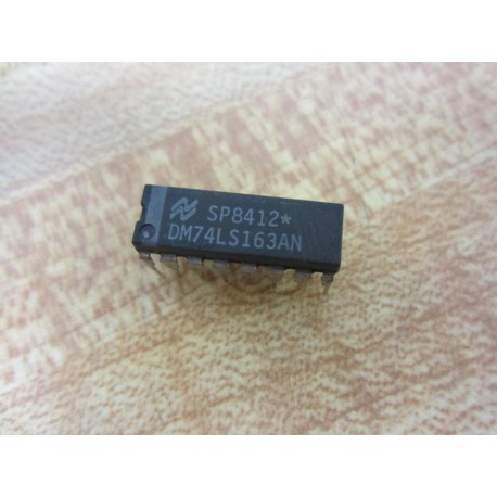 National Semiconductor DM74LS163AN Integrated Circuit (Pack of 4)