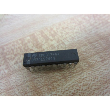National Semiconductor DM74LS244N Integrated Circuit (Pack of 4)