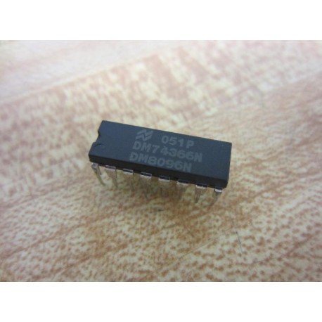 National Semiconductor DM74366N Integrated Circuit (Pack of 5)