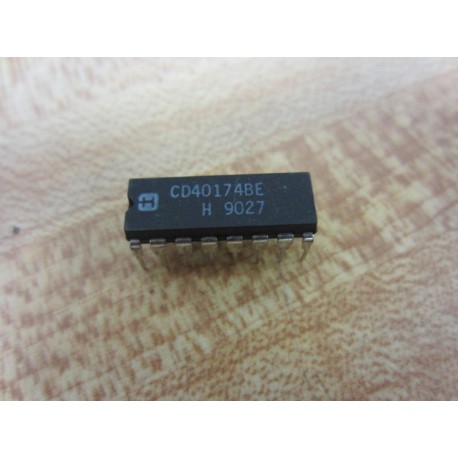 Texas Instruments CD40174BE Integrated Circuit (Pack of 3)