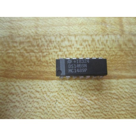 National Semiconductor MC1489P Integrated Circuit (Pack of 2)