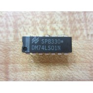 National Semiconductor DM74LS01N Integrated Circuit (Pack of 5)