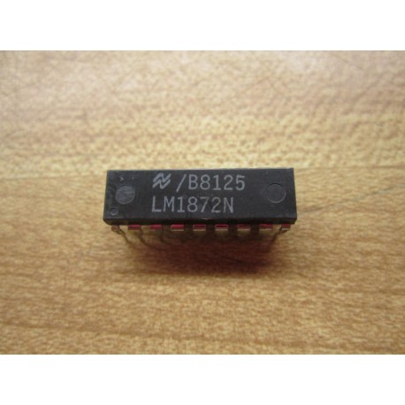 National Semiconductor LM1872N Integrated Circuit 88125 (Pack of 4)