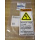 Clarion Safety H6010-BGWVPJ Warning Decals (Pack of 5)