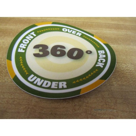 Ad Graphics 360° Magnet (Pack of 12) - New No Box