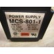 Warner Electric MCS-801-1 Power Supply MCS8011 - Used