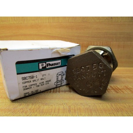 Panduit SBC750-1 Copper Split Bolt SBC7501