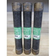 Cooper NOS-6 BUSS Fuse N0S6 Bussmann (Pack of 3) - Used